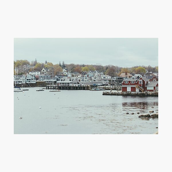 A View of Rockport Photographic Print