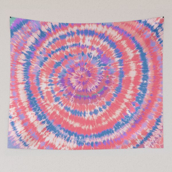 Item preview, Bright Multi Colour, Pink, Blue and Purple Tie Dye designed and sold by TheTarotShop.