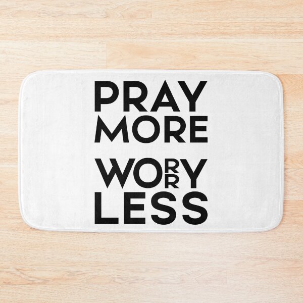Item preview, Pray more worry less designed and sold by ReVivingHoPe.