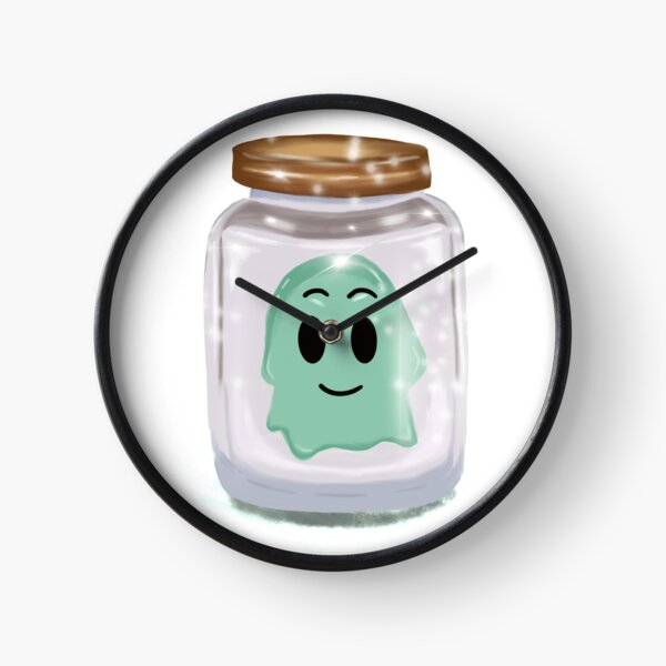 Ghost in a jar Clock
