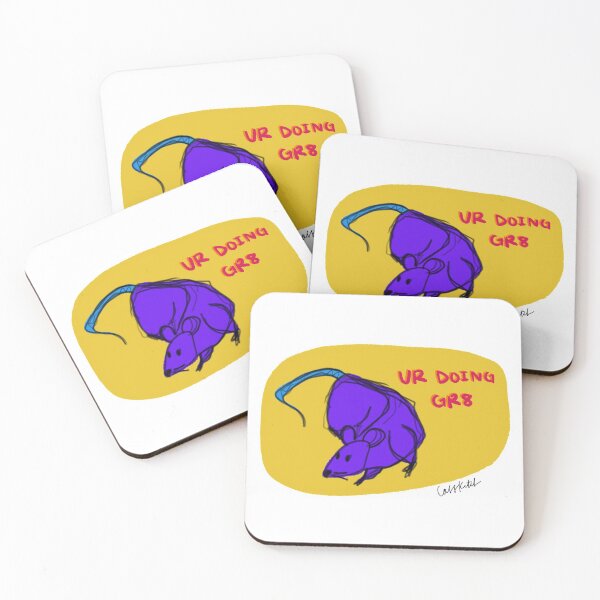 Item preview, "Ur Doing Gr8" Rat designed and sold by cass-ketch.