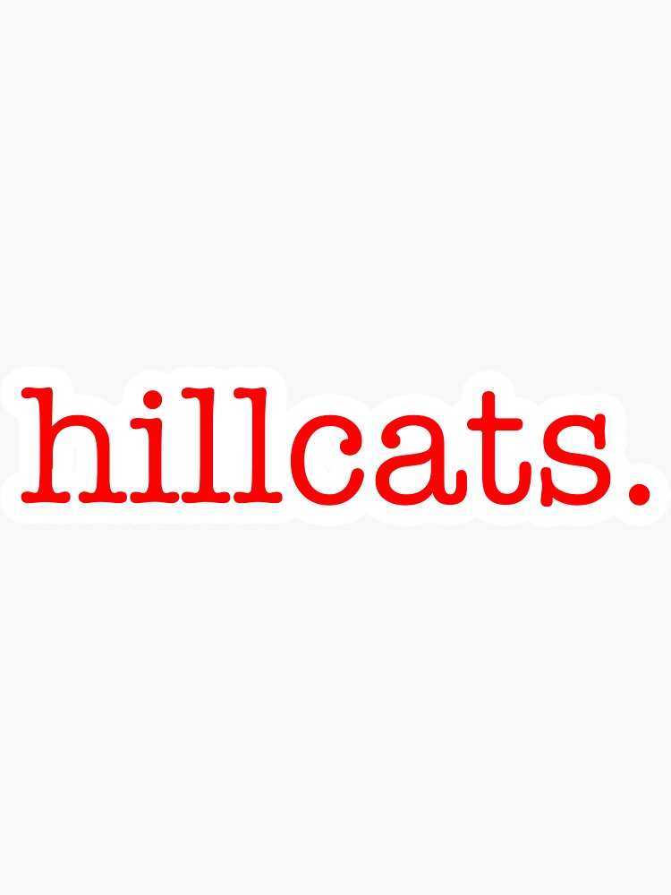 Rogers State University Hillcats Sticker For Sale By Allyfloth