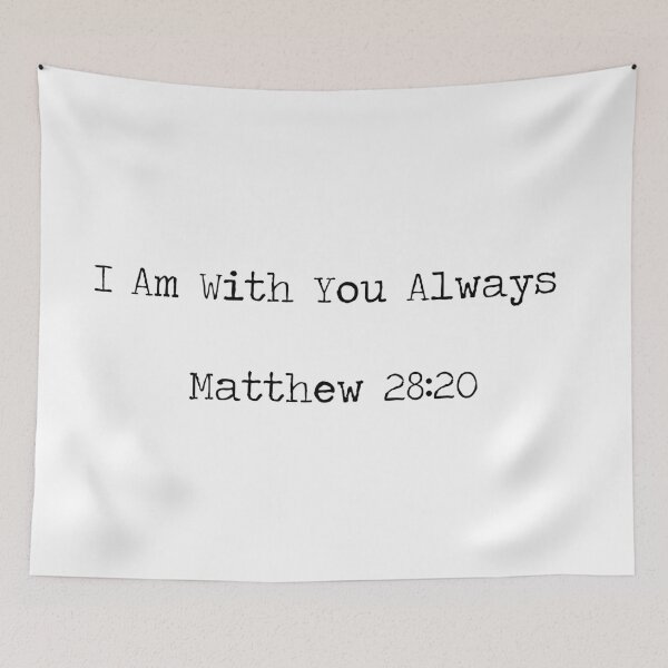 Item preview, Matthew 28:20 designed and sold by ReVivingHoPe.