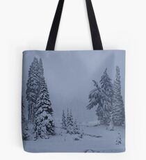 First Snowstorm Tote Bag