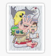 ventriloquism for dummies Sticker