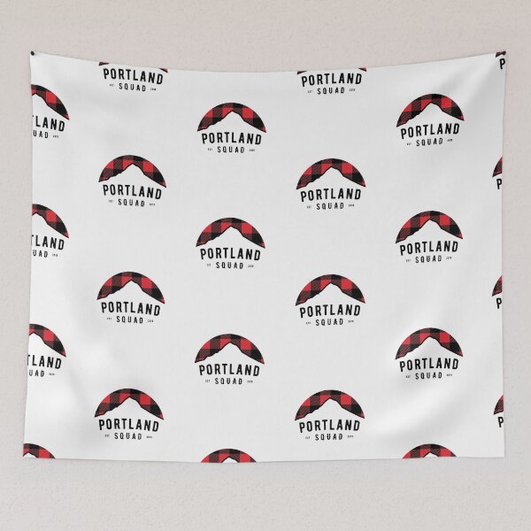 Item preview, Portland Squad Original Mt Hood Oregon Classic Lumberjack Logo designed and sold by ripsydesigns.