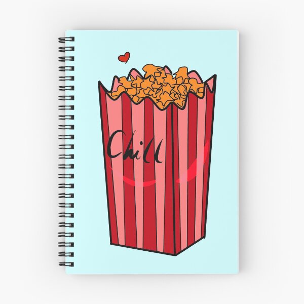 Aperçu de l'œuvre Popcorn et Chill créée et vendue par kristiART.