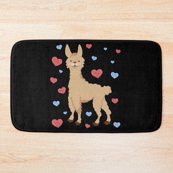 Item preview, Cute and Cuddly Llama Love Valentines Day Heart product designed and sold by tronictees.