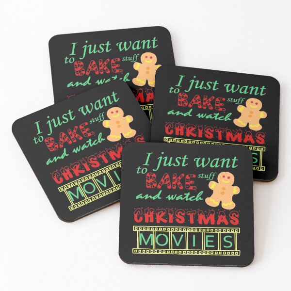 Item preview, I Just Want to Bake Stuff and Watch Christmas Movies product designed and sold by tronictees.