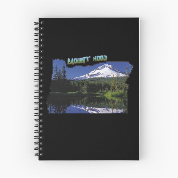 Item preview, Oregon State Outline (Mount Hood) designed and sold by gorff.