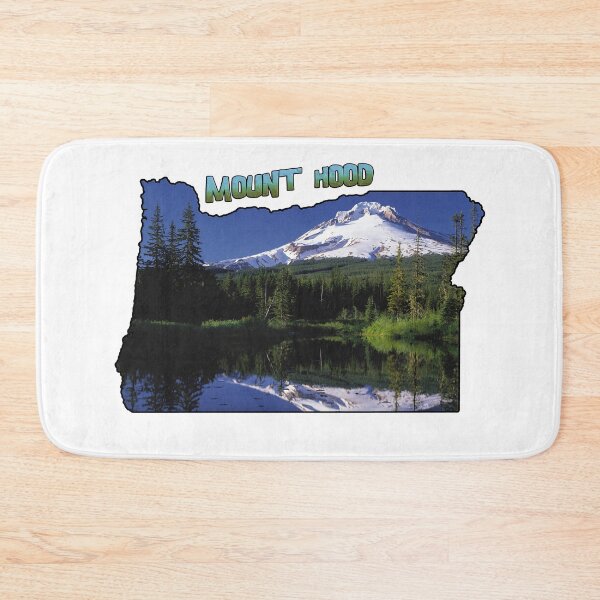 Item preview, Oregon State Outline (Mount Hood) designed and sold by gorff.