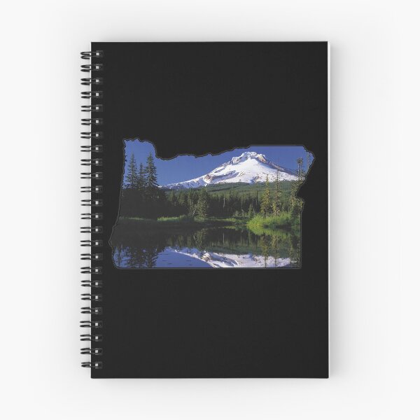 Item preview, Oregon State Outline (Mount Hood) designed and sold by gorff.