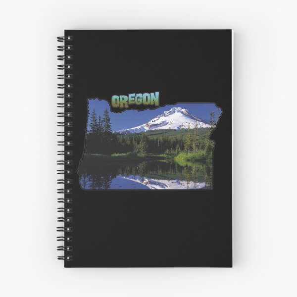 Item preview, Oregon State Outline (Mount Hood) designed and sold by gorff.