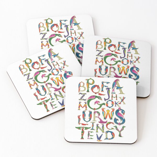 Item preview, English Alphabet with Trchnakir-Style Letters designed and sold by Avalyan.