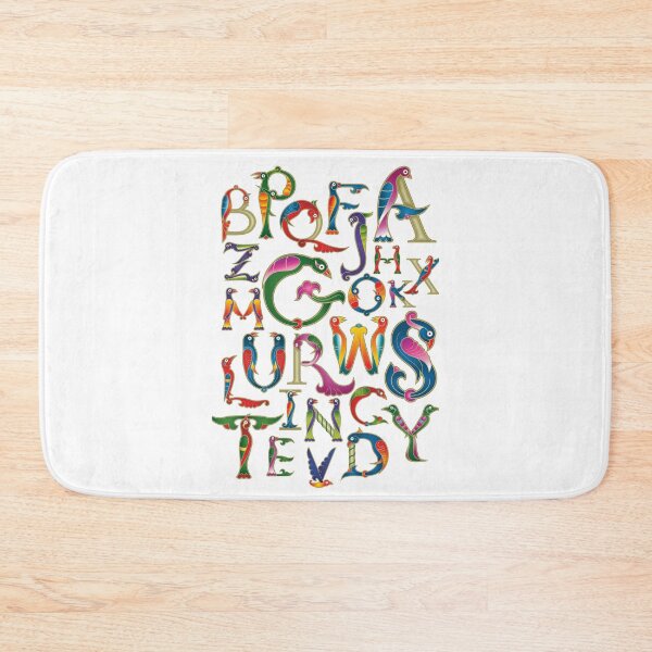 Item preview, English Alphabet with Trchnakir-Style Letters designed and sold by Avalyan.