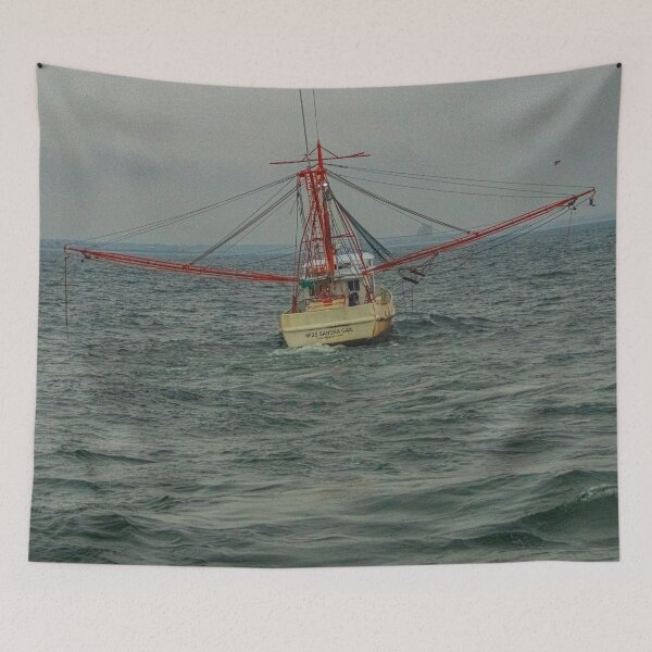 Item preview, Fishing out at sea designed and sold by KensLensDesigns.