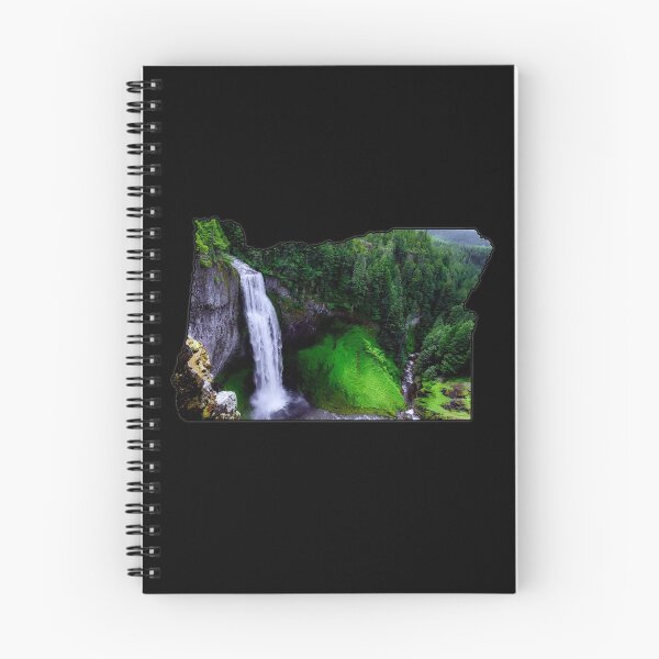 Item preview, Oregon State Outline (Salt Creek Falls) designed and sold by gorff.