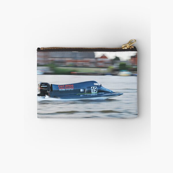 Item preview, Powerboat Racing at Oulton Broad - Formula 2 Sportsboats - Carl Wigg designed and sold by jamesknightsart.