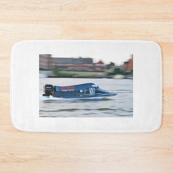 Item preview, Powerboat Racing at Oulton Broad - Formula 2 Sportsboats - Carl Wigg designed and sold by jamesknightsart.