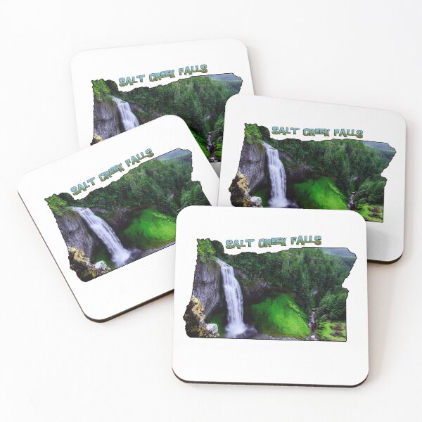 Item preview, Oregon State Outline (Salt Creek Falls) designed and sold by gorff.