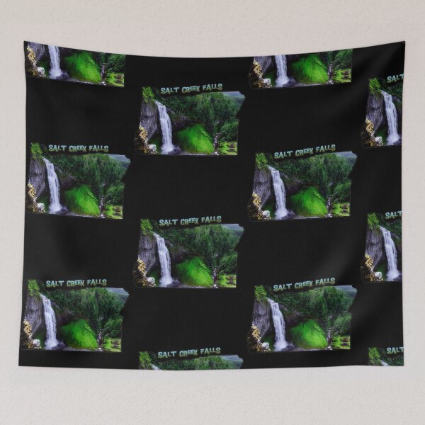 Item preview, Oregon State Outline (Salt Creek Falls) designed and sold by gorff.