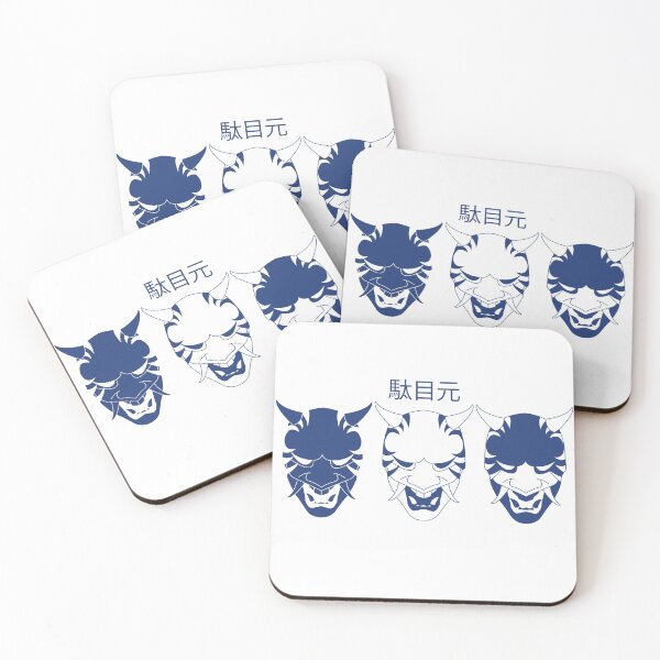 Item preview, Three Oni (Blue) designed and sold by SomersaultCloud.