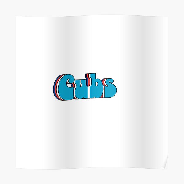 Cubs Poster