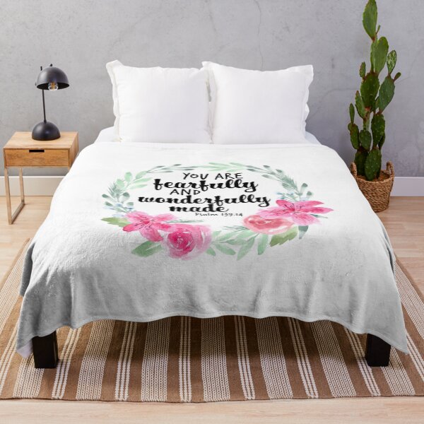 Item preview, You are fearfully and wonderfully Made | Psalm 139 vs 14 designed and sold by Harpley Design Studio.