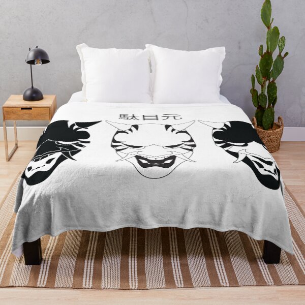 Item preview, Three Oni (Black and White) designed and sold by SomersaultCloud.