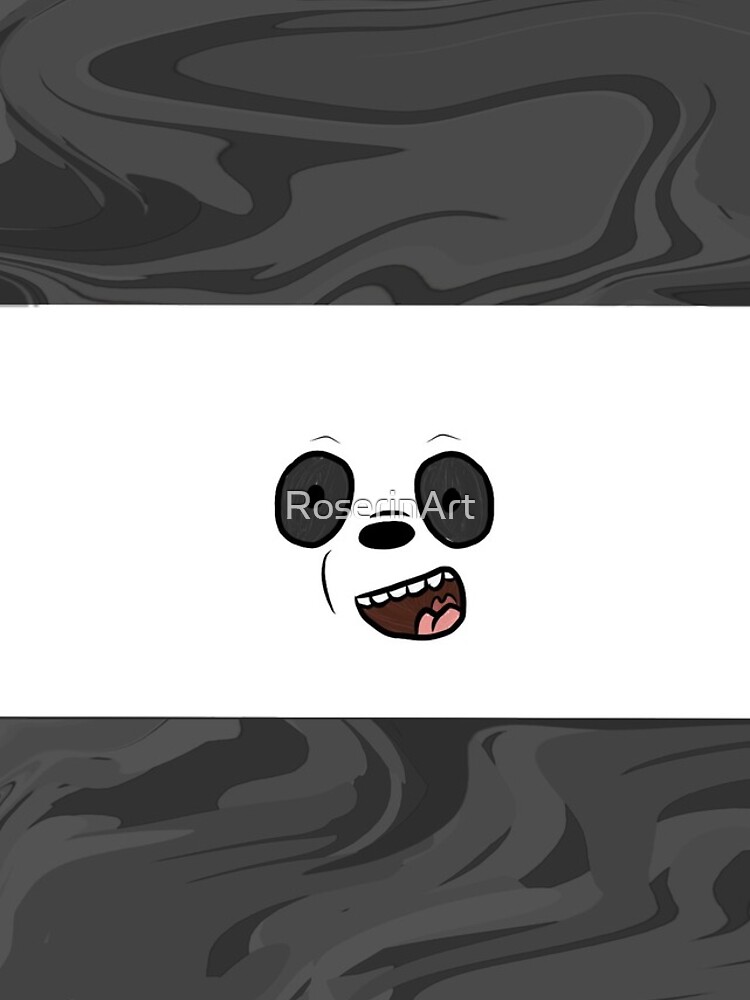 We Bare Bears Panda Marble by RoserinArt