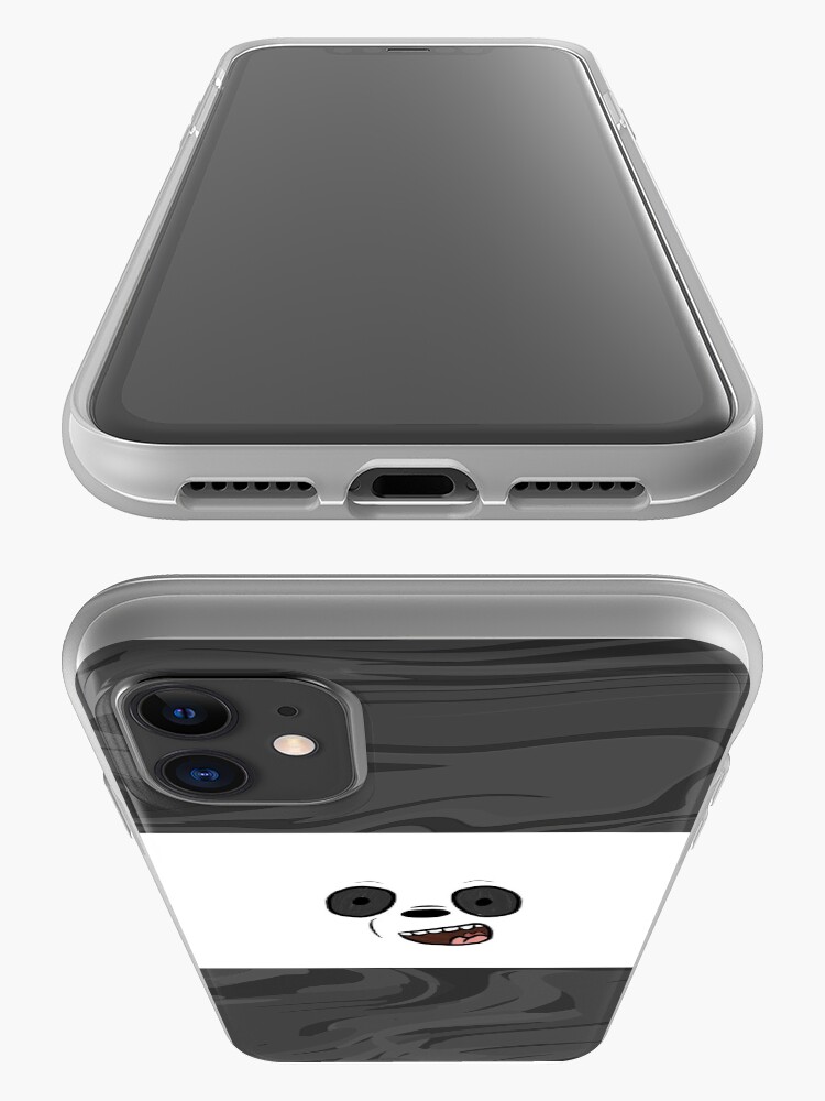 Alternate view of We Bare Bears Panda Marble iPhone Case & Cover