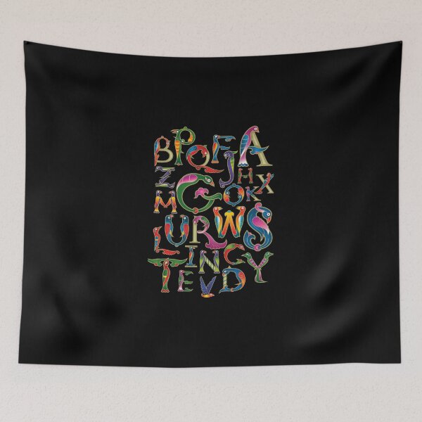 Item preview, English Alphabet with Trchnakir-Style Letters designed and sold by Avalyan.