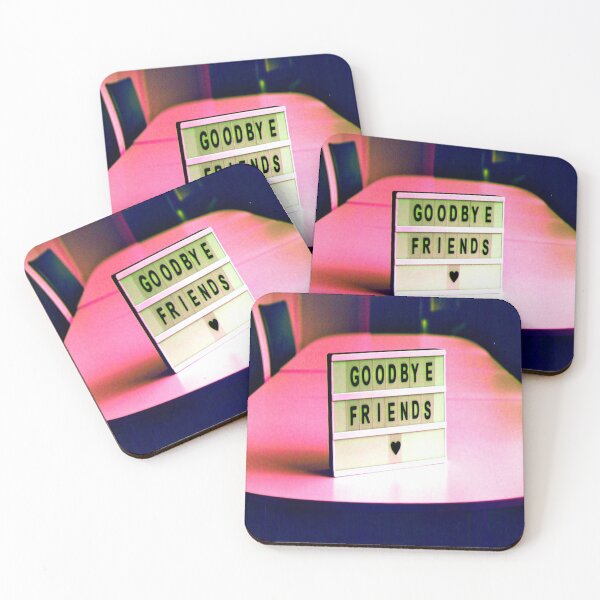 Item preview, Goodbye Friends Heard Pink designed and sold by mwagie.
