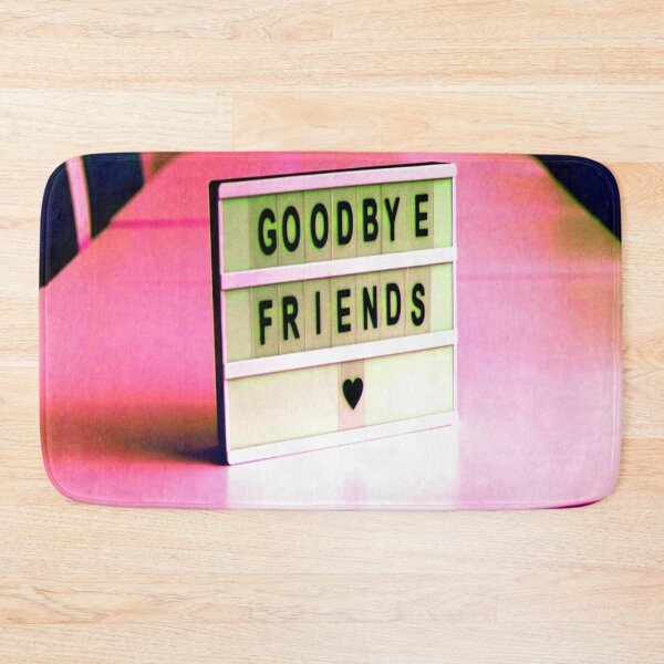 Item preview, Goodbye Friends Heard Pink designed and sold by mwagie.