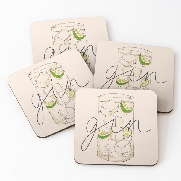 Item preview, Gin & Tonic Watercolour designed and sold by PaigeFranklin.