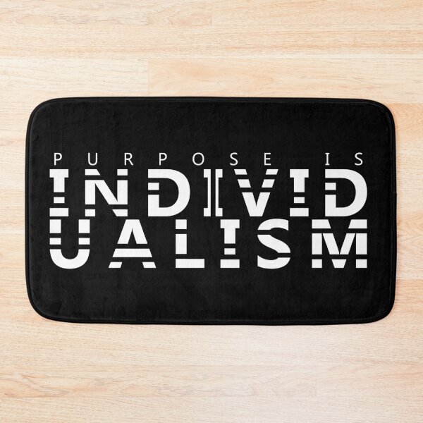 Item preview, PURPOSE IS INDIVIDUALISM designed and sold by NoirPineapple.
