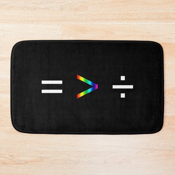 Item preview, Equality is greater than Division Rainbow designed and sold by alienfolklore.