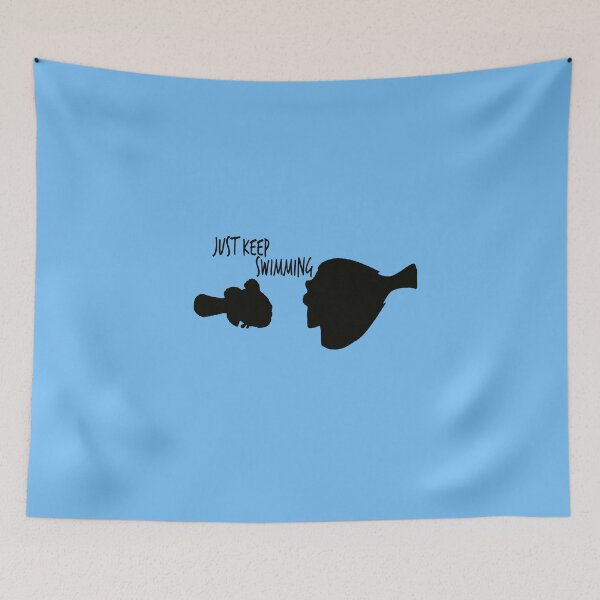 Item preview, Just Keep Swimming designed and sold by MemoriesOfMagic.