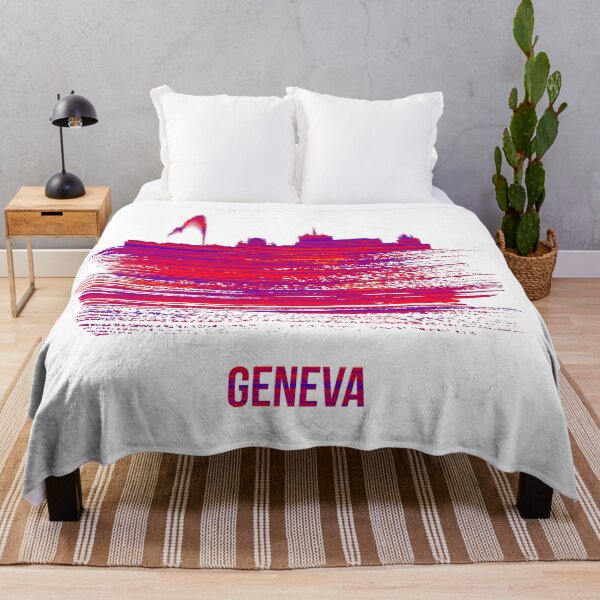 Item preview, Geneva City Skyline designed and sold by Irina March.