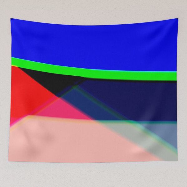 Item preview, "Electric Beach" Neon Geometric Abstract Nautical  designed and sold by Michelebuttons.
