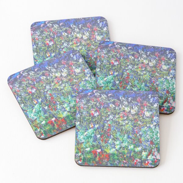 Item preview, "Rainstorm Approaches Flower Garden" designed and sold by Robert Regenold's Art Shop.