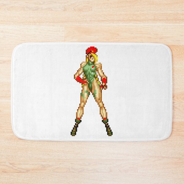 Item preview, Cammy street fighter pixel sprite designed and sold by goatboyjr.