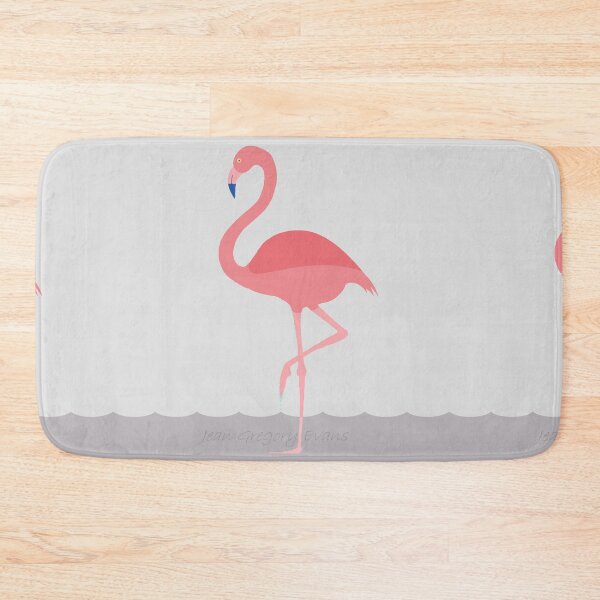Item preview, PINK FLAMINGO WADING designed and sold by Jean Gregory Evans.