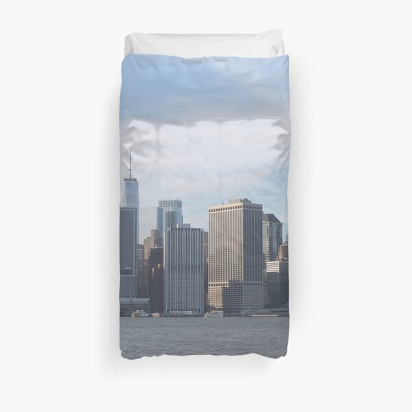 New York, Manhattan Duvet Cover