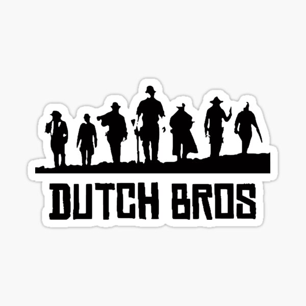 Dutch Bros Dutch Dad Thermos Sticker