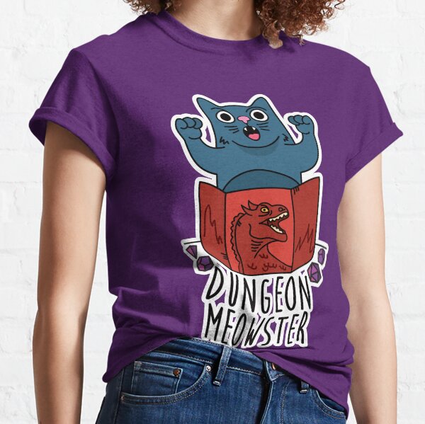 Dungeon Meowster Camiseta clásica