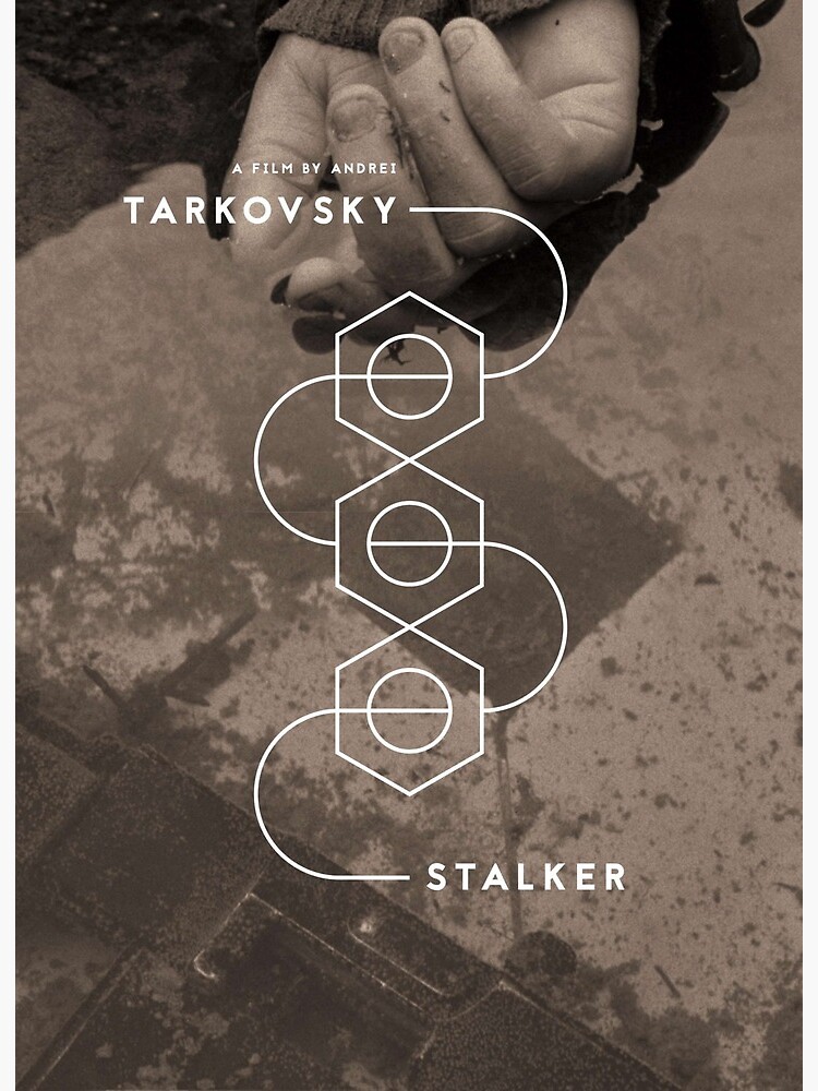 Andrei Tarkovsky Movie Poster Stalker Art Board Print By Srposters Redbubble