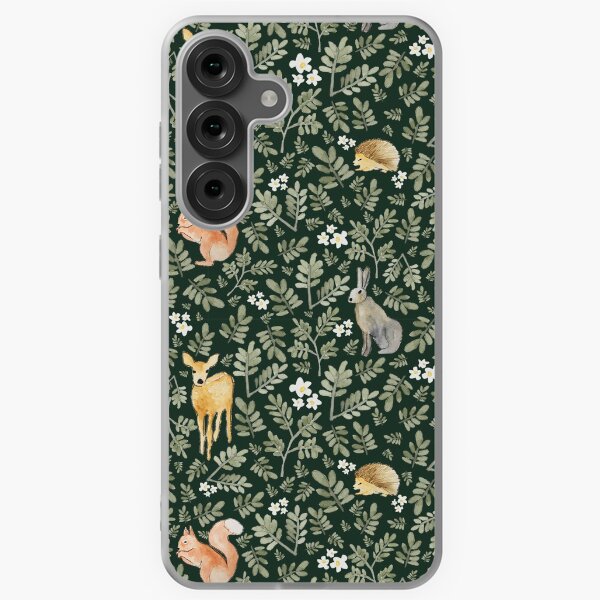 Item preview, Woodland in dark Green designed and sold by Samantha  Oakes.