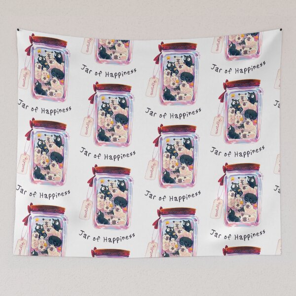 Item preview, Jar of Pugs  designed and sold by dannillustrated.