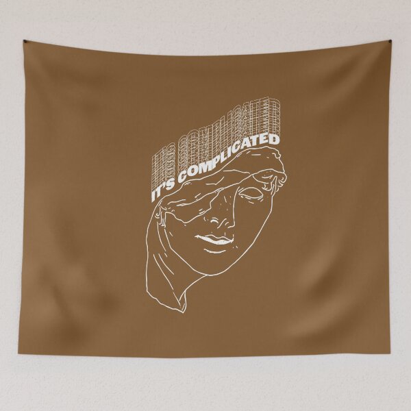 Item preview, It's Complicated - Greek Bust designed and sold by Emma Carter.